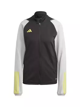 Спортивная толстовка с капюшоном на молнии ADIDAS PERFORMANCE Tiro 23, черный
