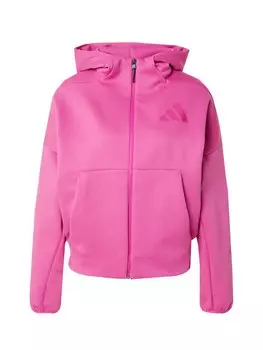 Спортивная толстовка с капюшоном на молнии ADIDAS SPORTSWEAR Z.N.E., розовый