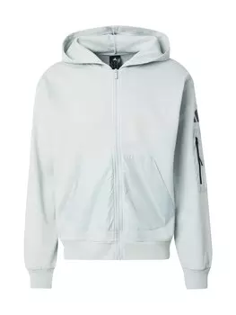 Спортивная толстовка с капюшоном на молнии ADIDAS SPORTSWEAR, мятный