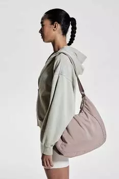 Спортивная толстовка с капюшоном на молнии H&M, зеленый