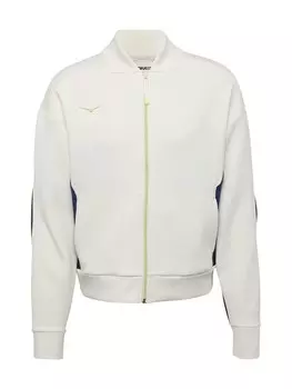 Спортивная толстовка с капюшоном на молнии HOKA, белый