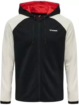 Спортивная толстовка с капюшоном на молнии Hummel, черный