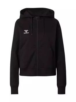 Спортивная толстовка с капюшоном на молнии Hummel GO 2.0, черный