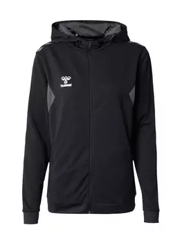 Спортивная толстовка с капюшоном на молнии Hummel AUTHENTIC, черный