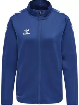 Спортивная толстовка с капюшоном на молнии Hummel, темно-синий