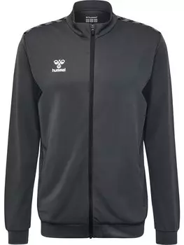 Спортивная толстовка с капюшоном на молнии Hummel AUTHENTIC, темно-серый