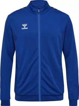 Спортивная толстовка с капюшоном на молнии Hummel Authentic, коабльтовый синий