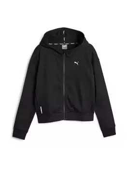 Спортивная толстовка с капюшоном на молнии PUMA Train Favorite, черный