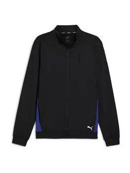 Спортивная толстовка с капюшоном на молнии PUMA Cloudspun, черный