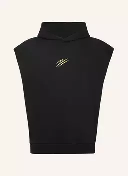 Спортивная толстовка с капюшоном Plein Plein Sport, черный