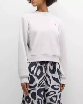 Спортивная толстовка с круглым вырезом adidas by Stella McCartney, цвет Chapea