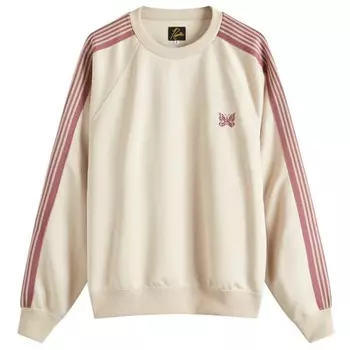 Спортивная толстовка с круглым вырезом Needles, белый