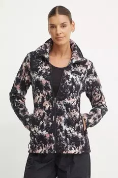 Спортивная толстовка с принтом Columbia Fast Trek, черный