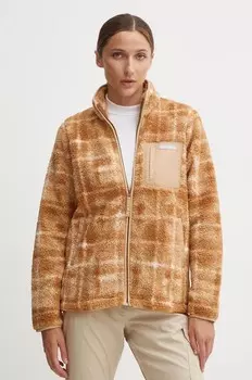 Спортивная толстовка с принтом Columbia West Bend, коричневый