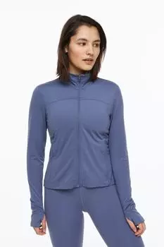 Спортивная толстовка SoftMove H&amp;M, синий голубь