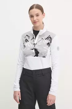 Спортивная толстовка St. Moritz Powerstretch Ea7 Emporio Armani, белый