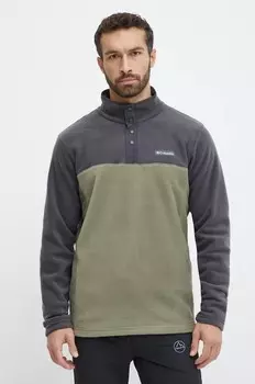 Спортивная толстовка Steens Mountain Half Snap Columbia, зеленый