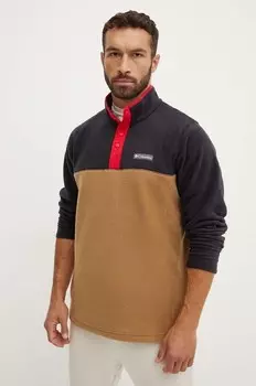 Спортивная толстовка Steens Mountain Half Snap Columbia, коричневый