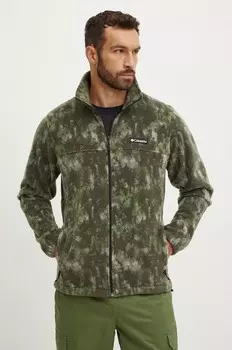 Спортивная толстовка Steens Mtn с принтом Columbia, зеленый