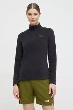 Спортивная толстовка Taunus Jack Wolfskin, черный
