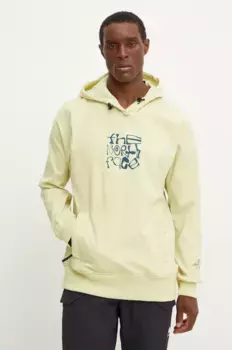 Спортивная толстовка Tekno Logo Hoodie The North Face, зеленый