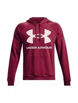 Спортивная толстовка Under Armour Rival, бургундия