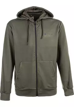 Спортивная толстовка Virtus Athletic Zip-Up Hoodie Brent, темно-зеленый