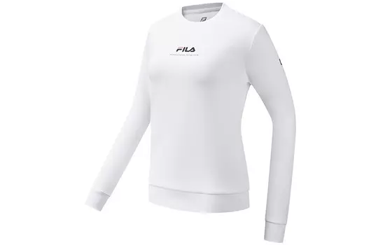 Спортивная толстовка женская белая Fila