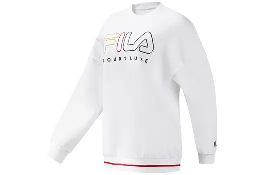 Спортивная толстовка женская белая Fila