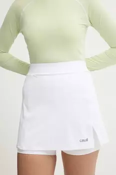 Спортивная юбка Casall Court с разрезом, белый