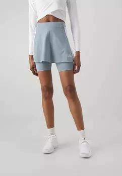 Спортивная юбка EA7 Emporio Armani, серый