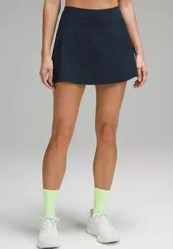 Спортивная юбка LIGHTWEIGHT HIGH-RISE TENNIS lululemon, темно-синий