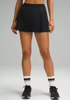 Спортивная юбка PLEATED TENNIS lululemon, черный
