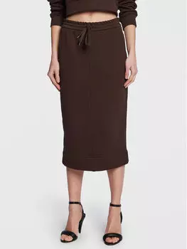 Спортивная юбка стандартного кроя N°21, коричневый