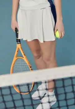 Спортивная юбка TENNIS PRO FREESTYLE SKIRT EA7 Emporio Armani, бежевый