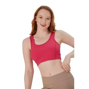 Спортивная верхняя одежда без подкладки для юниоров и женщин, удобный мягкий бюстгальтер для йоги, прогулок, занятий спортом WEAR SIERRA, цвет Fuchsia