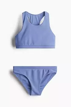 Спортивное бикини с лайкрой H&M, синий