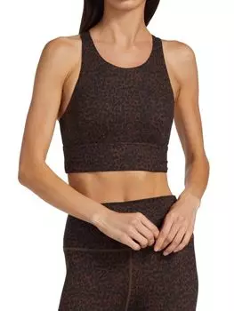 Спортивное Бра Varley Let's Move Harris, brown cheetah