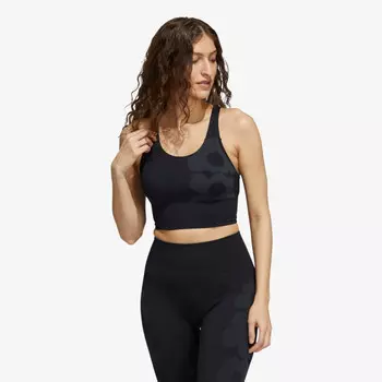 Спортивное бюстье длинной линии marimekko aeroknit Adidas