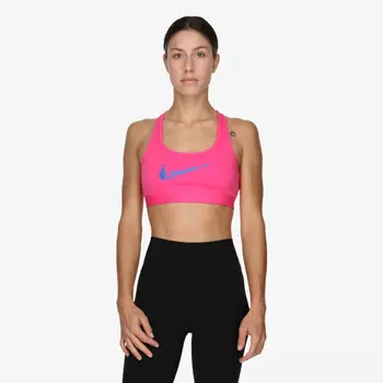 Спортивное бюстье с галочкой Nike, розовый