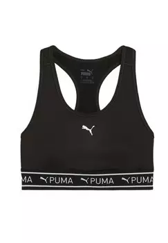 Спортивное бюстье, сухое CELL, пояс с логотипом, для женщин PUMA, цвет 51 Puma Black