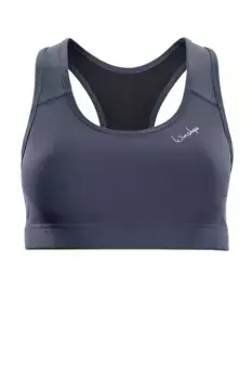 Спортивное бюстье Winshape "Functional Comfort Sports Bra SB102C" со съемными подушечками, антрацит