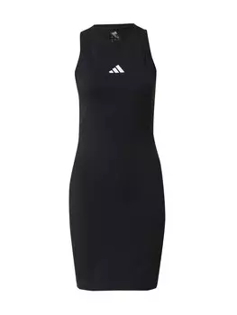 Спортивное платье ADIDAS SPORTSWEAR, черный