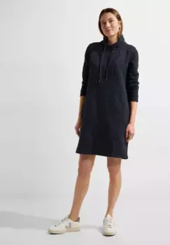 Спортивное платье Cecil с воротником стойкой, цвет Night Sky Blue