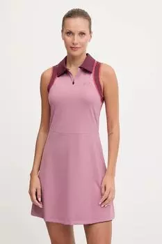 Спортивное платье Ea7 Emporio Armani, розовый