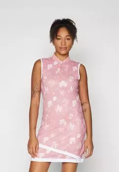 Спортивное платье HARMONY PRINTED DRESS 2-IN-1 Calvin Klein Golf, розовый