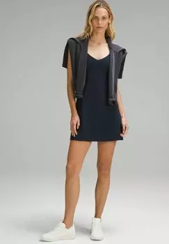 Спортивное платье lululemon, цвет true navy