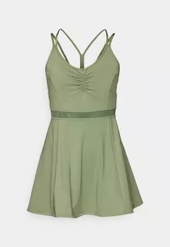 Спортивное платье PAMELA REIF ACTIVE DRESS Puma, зеленый