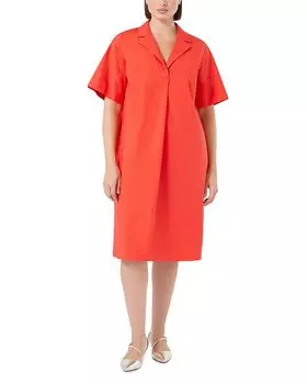 Спортивное платье-рубашка Nasello Marina Rinaldi, оранжевый