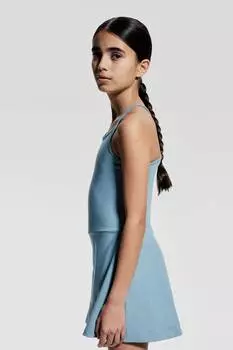 Спортивное платье с драймоувел H&M, бирюзовый